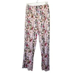 Brief Insanity Winter Cardinal Lounge Pants XXL Red White Green UNISEX EUC